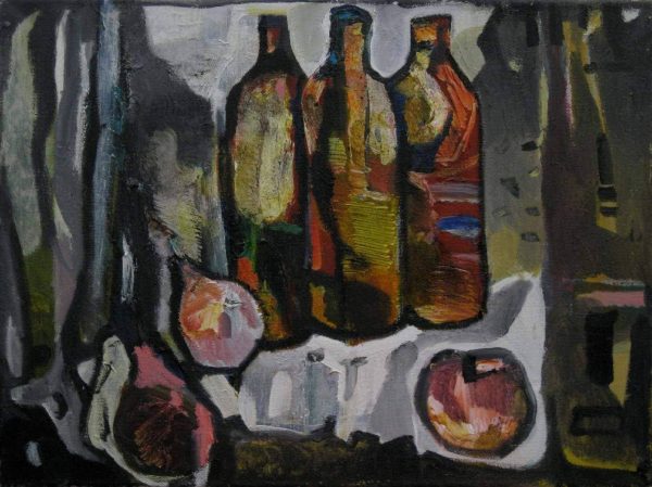 Turovsky Three bottles and fruits