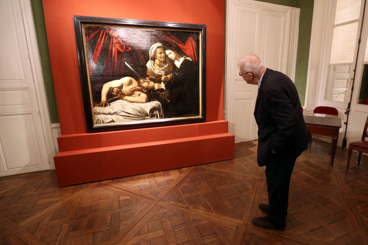Caravaggio painting found