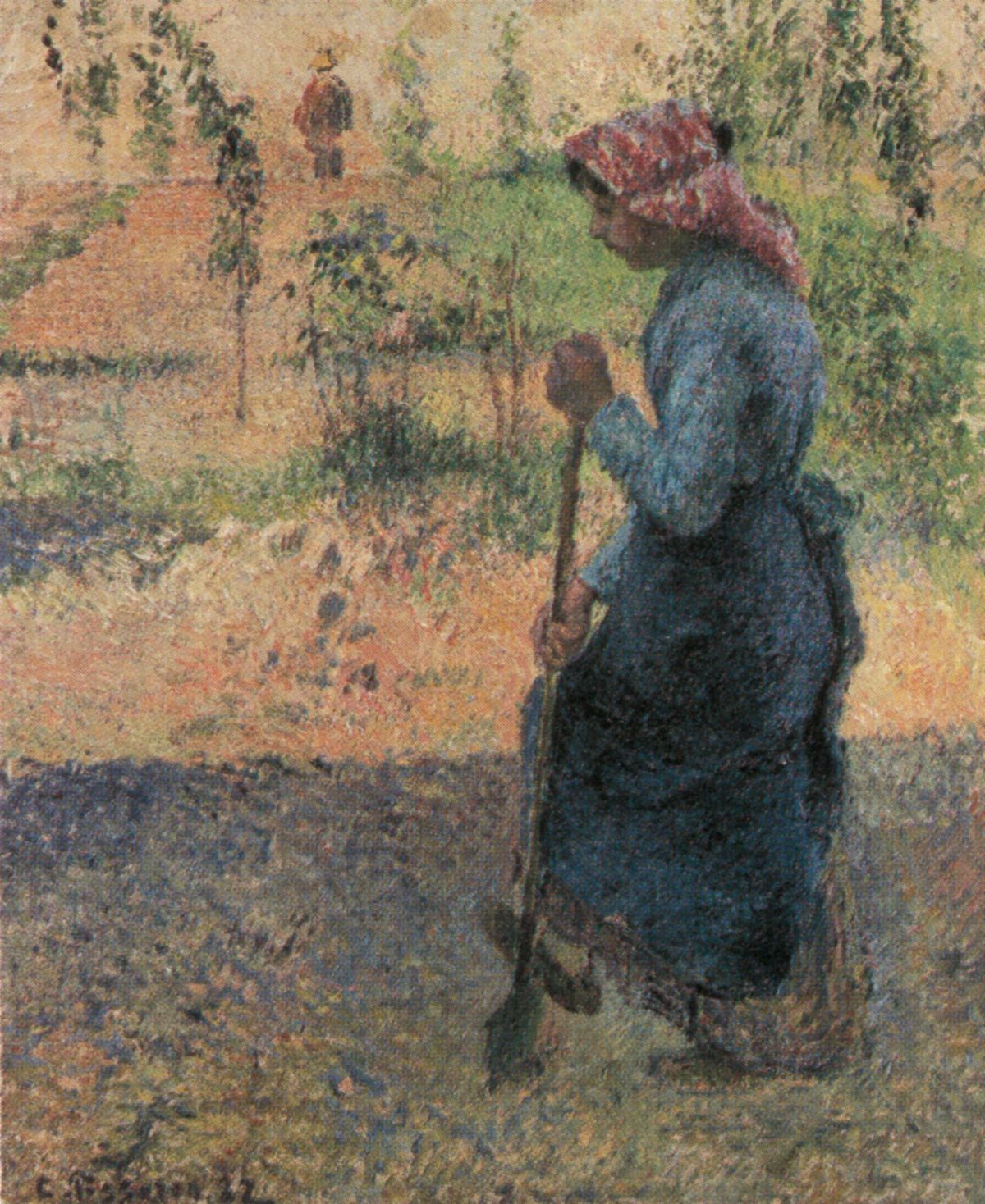 Camille Pissaro - 1883 - etude en plein air