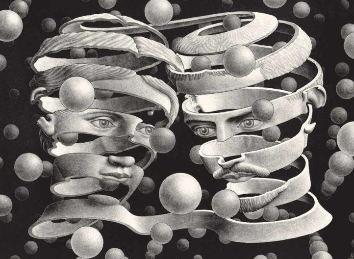 Escher-Journey into infinity at Salone degli Incanti on the scene until the 7th of June 2020. 