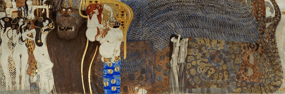 Celebrating 250 years of Beethoven with Beethoven's Frieze, 1902 by Gustav Klimt