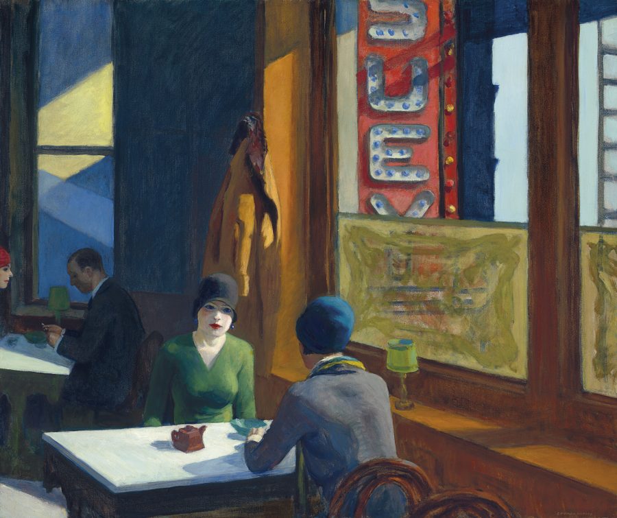 The imaginative painting of Edward Hopper on display