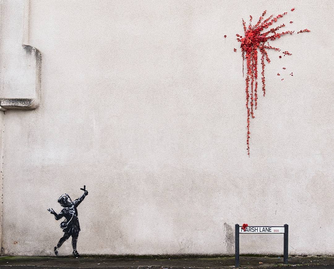 Valentine’s Day according to Banksy