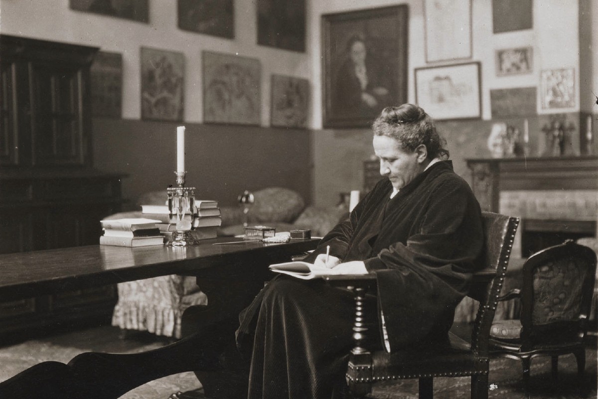 The female patronage in art of Gertrude Stein, the American writer who hosted the avant-garde art world