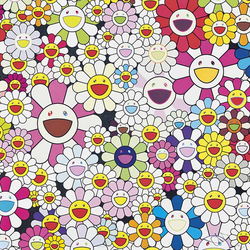 Takashi Murakami, Flower (2001)