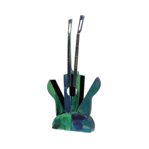 Untitled. 2004 (green) by Arman