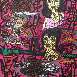 Oiseaux. 2017 by Robert Combas