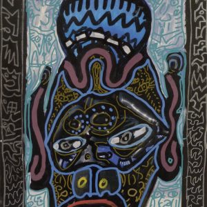Tête africaine. 2011 by Robert Combas