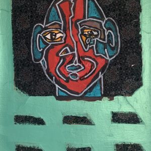 L’Armoise. Il pleure une larme l’Armoise. 2009 by Robert Combas