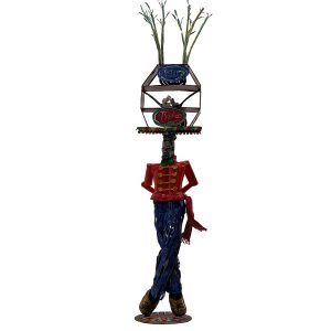 Sugar Cane John Canoe. 2021 by Sokari Douglas Camp