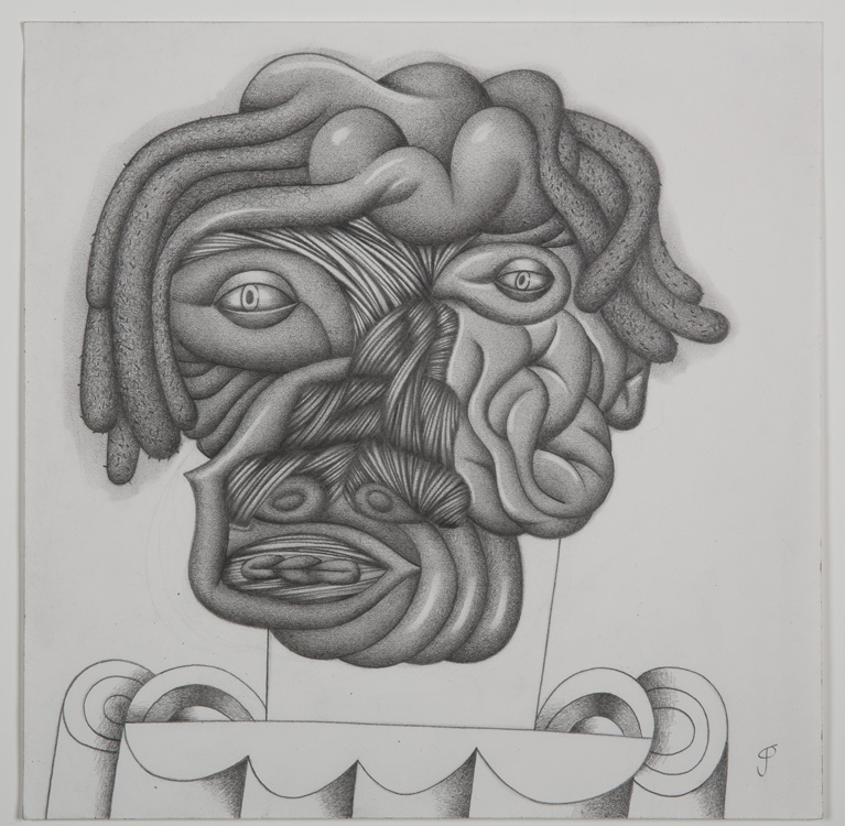 Pencil study for Von Pleet. 2016