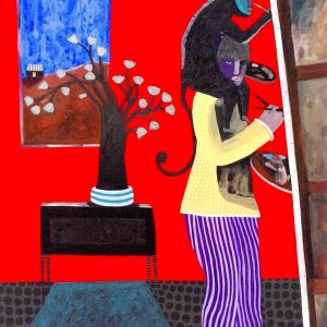 Pintor con mono. 2015 by Francisco Sepulveda