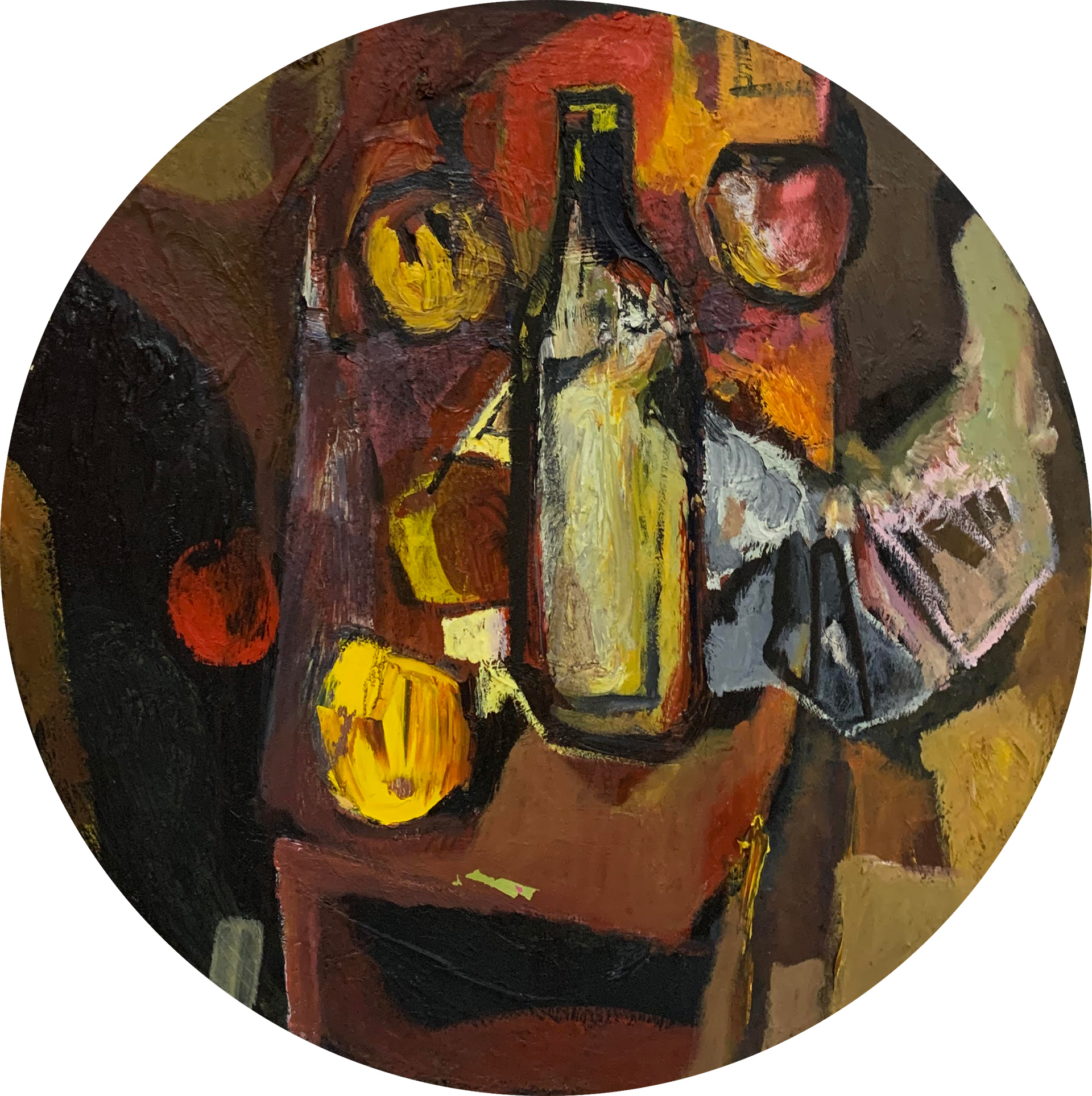 Round still life